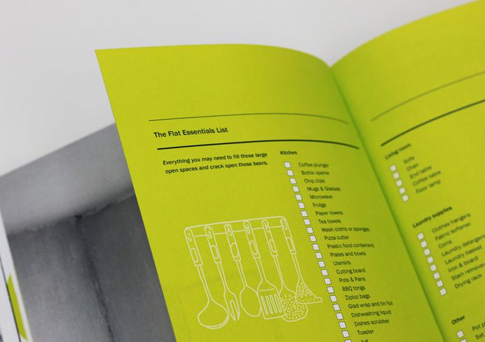 Flatmate's Handbook on Behance