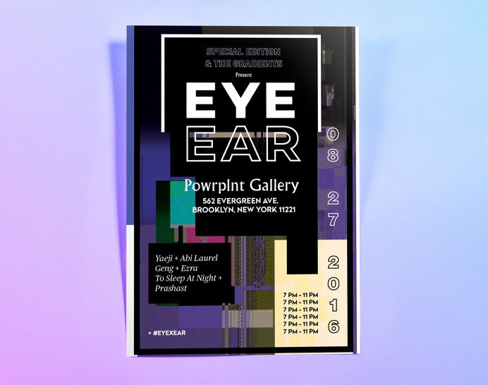 Eye Ear Event Poster Front