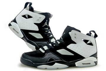 Sports Sneakers Jordan Flight Club '91 - Black - White - Flat Pewter #fashion