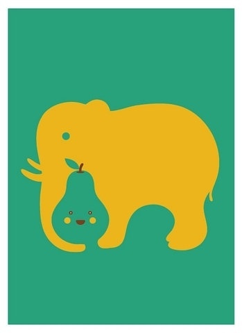 FFFFOUND! | Love Elephant | Flickr - Photo Sharing! #illustration