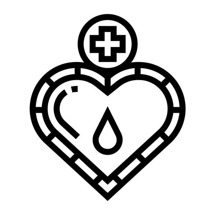 See more icon inspiration related to blood donation, healthcare and medical, badge, blood, heart, plus, healthcare, medical and cross on Flaticon.