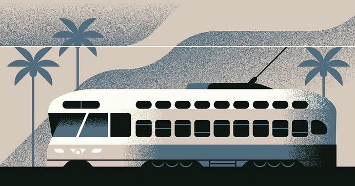 🌴🚃🌴