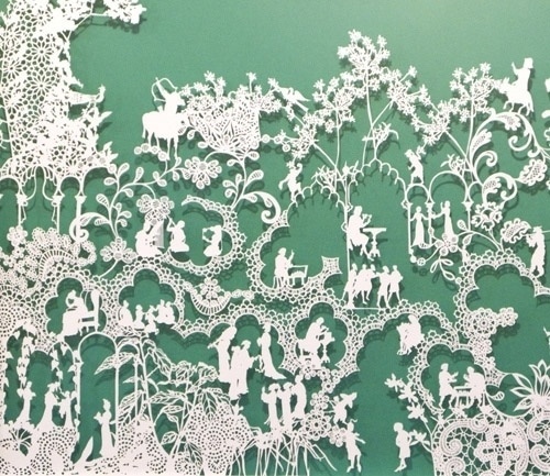 Aziza Iqbal / Pinterest #sculpture #paper