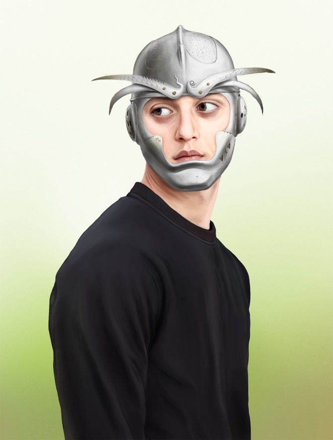 helmet1 #armor #vasya #illustration #fashion #kolotusha