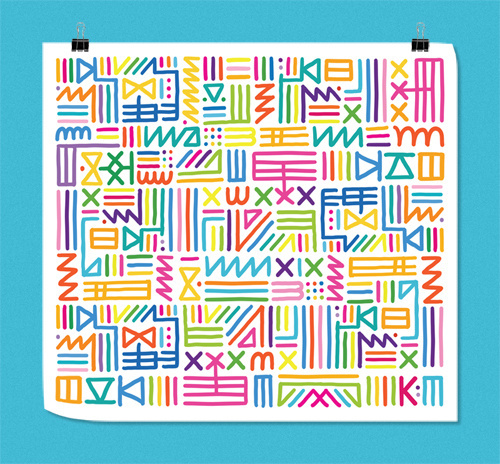 Giclée - Kate Moross #graphic #moross #art #gicle #kate