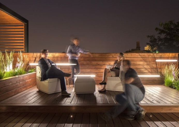 Rooftop retreat