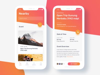 Event Finder App Exploration