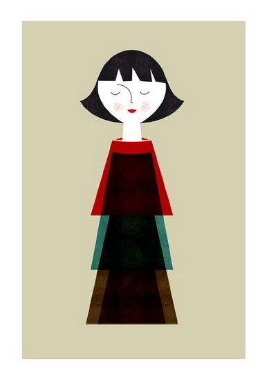 Doll by Blanca Gomez #poster #illustration #doll #girl