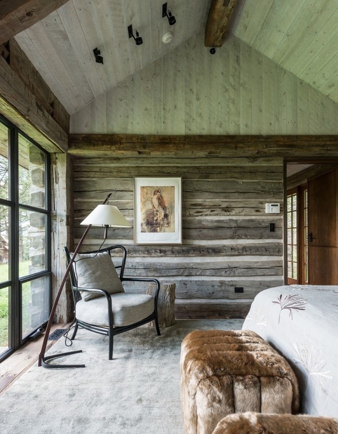 Fish Creek House in Wilson, Wyoming / JLF Architects
