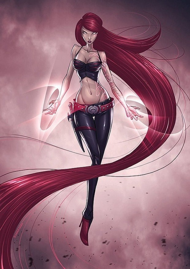 Darkness Within Her #illustration #character