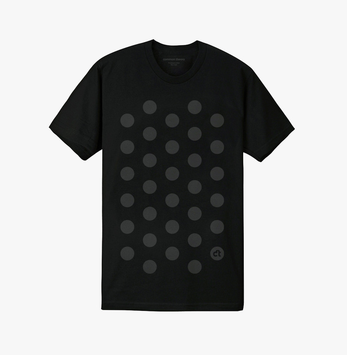 Common Theory #dots #tshirt #black #polka