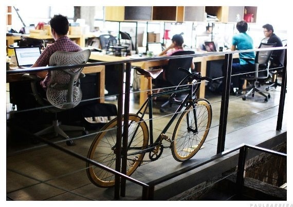 Where They Create by Paul Barbera | W+K Shanghai #where #studio #bike
