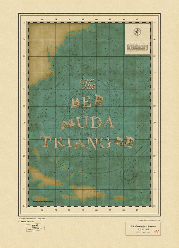The Bermuda Triangle #typography