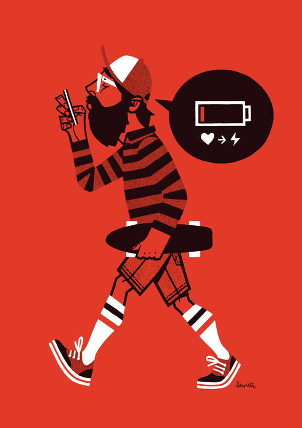 Low Battery on Behance