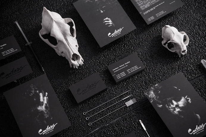 Confess Tattoo Studio on Behance