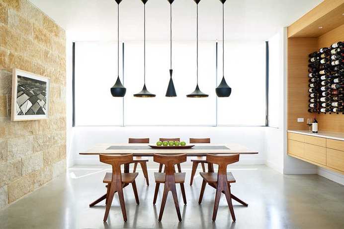 dining room, Texas / Dick Clark + Associates