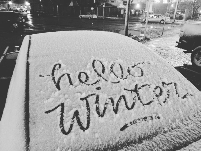 Hello Winter.