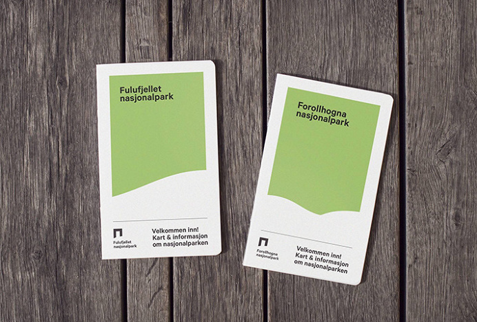 Norway's National Parks by Snøhetta #graphic design #guide #print