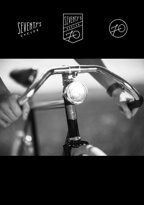 Seventy's cycles #logo #bike #logotype #identity