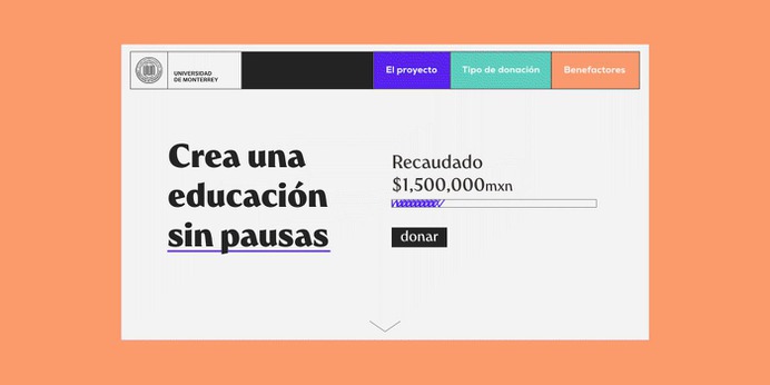 RESET Co. on Behance #madebyreset #scholarship #animation #udem #campaing #illustration #modular