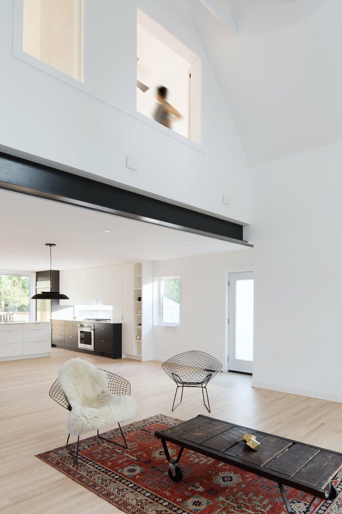 Peak-a-Boo House by Post Architecture Features a Warm and Minimalist Design