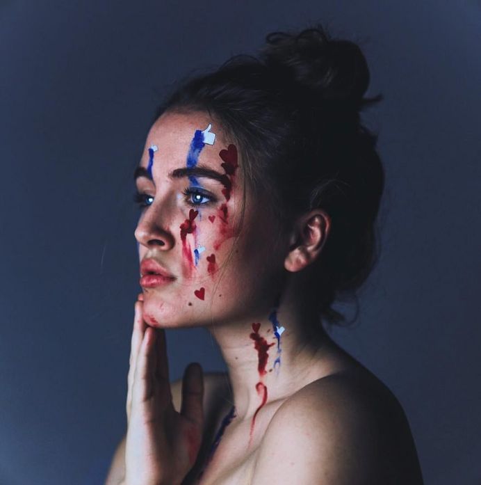 Surreal Portrait Photo-Manipulation by Instagram Star Annegien Schilling