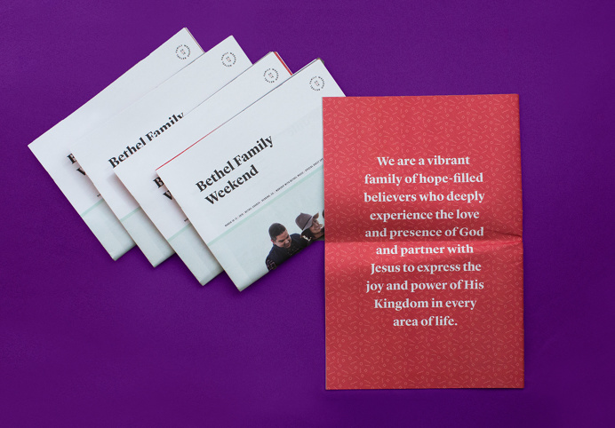 Bethel Family Weekend on Behance