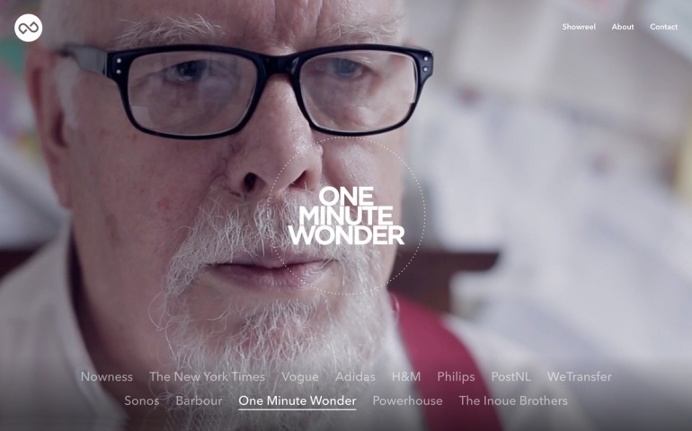 present plus webdesign website site of the day mindsparkle mag one minute wonders video documentation design designer netherland amsterdam