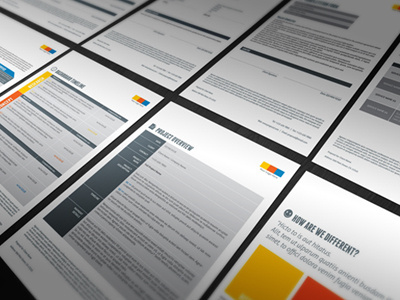 Proposal, Contract & Invoice #invoice #print #proposal #contract #template