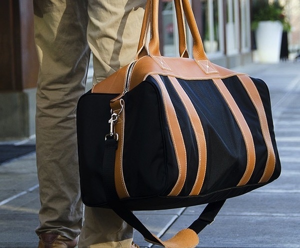 The Worton Weekender Leather Bag By Blue Claw – $325 #bag #leather