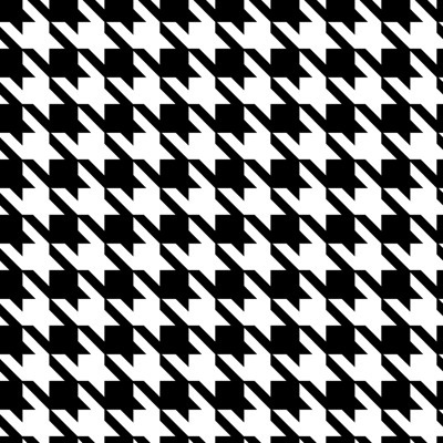 Black & white classic houndstooth #houndstooth #white #classic #black #and