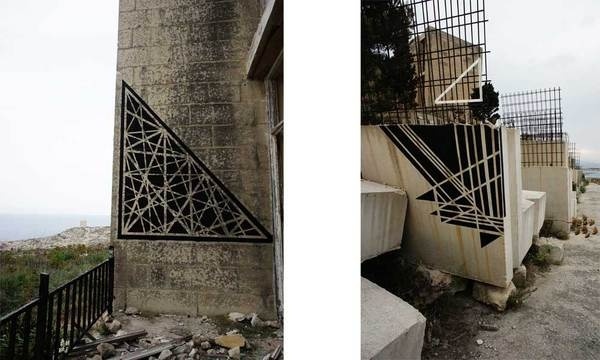 malta.jpg #geometry #street #wall #painting #art