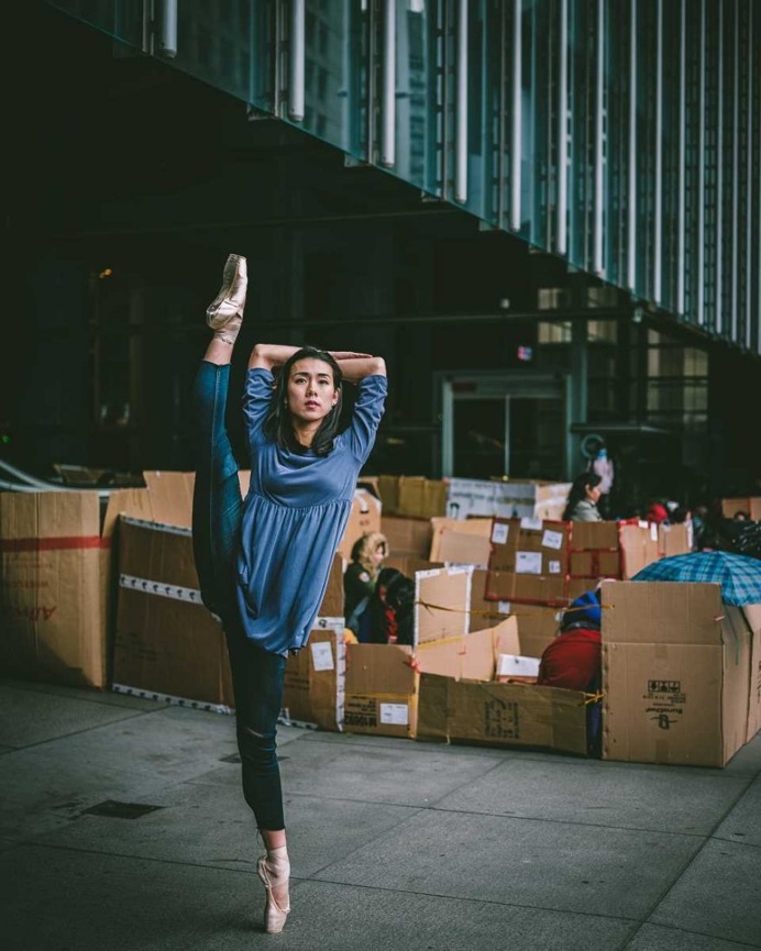 Hong Kong's Playground: Omar Z. Robles Captures Ballet Dancers in the Streets of Hong Kong