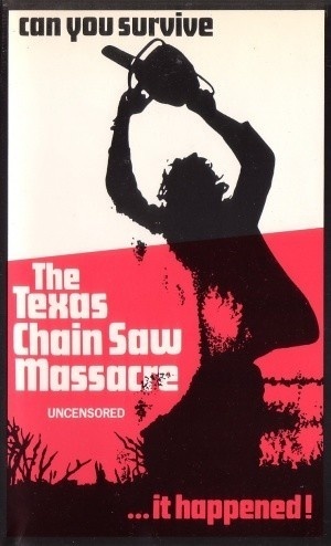The Texas Chain Saw Massacre horror movie poster in Solopress Printing and Design blog #movie #horror #poster