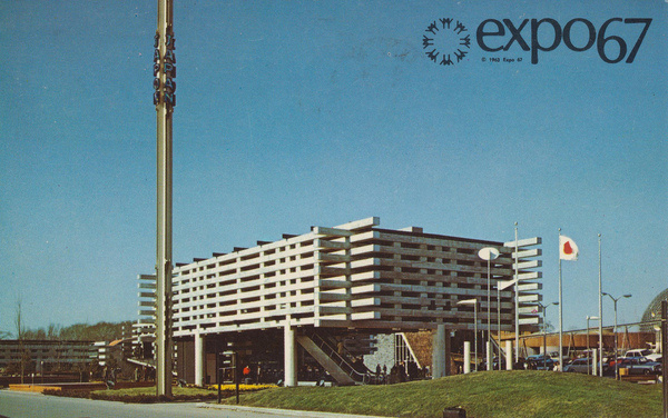 Pavilion of Japan at Expo '67 Montreal, Quebec | Flickr Photo Sharing! #expo #montreal #world #fair #67