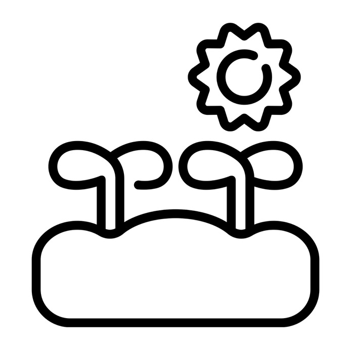 See more icon inspiration related to grow, enviroment, growing plant, farming and gardening, growing, leaves, leaf, natural, plants, plant and nature on Flaticon.