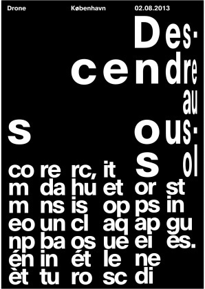 ECAL - STUDIES - BACHELOR - GRAPHIC DESIGN - Projects & workshops - Ecrire l'espace #poster #typography
