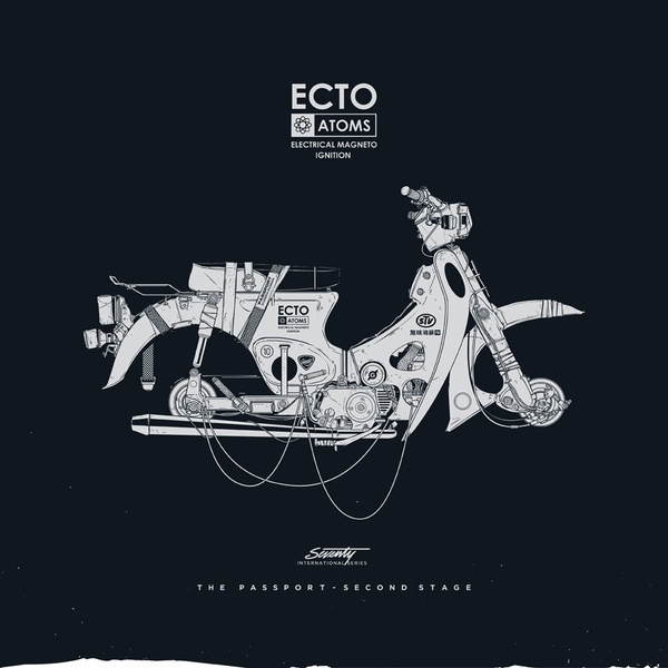 Gianmarco Magnani #illustration #moped