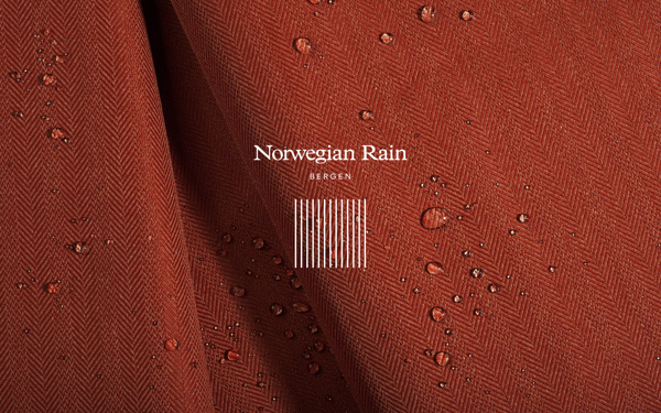 Norwegian Rain on Behance #clothes #stripes #identity #fashion #logo