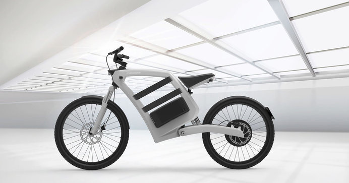 minimalist view of feddz bike, white #bicycle #bike