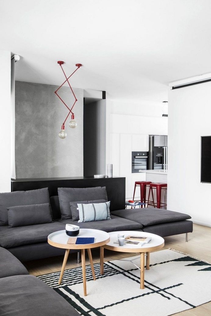 240 sqm Duplex Apartment Transformed into a Contemporary Colourful Family Space 1