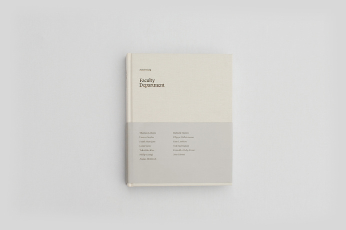 Faculty Department #justin #faculty #chung #facultydept #design #book #cover