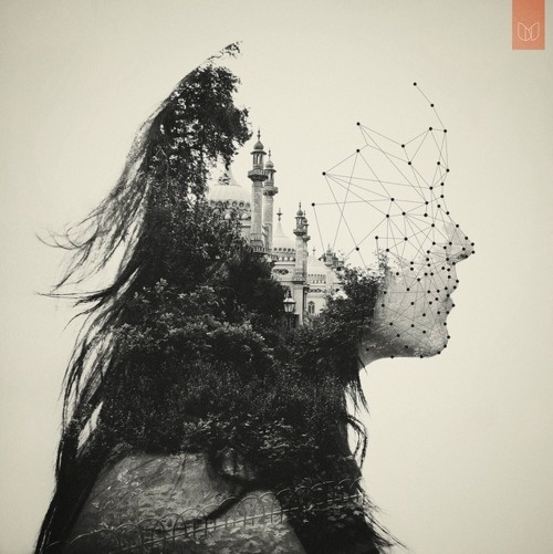 Dan's Double Exposures » Design You Trust #koning #photo #exposure #double #manipulations