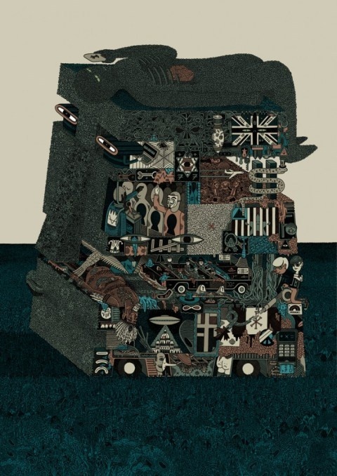 Luke Ramsey | PICDIT #design #color #illustration #art #drawing