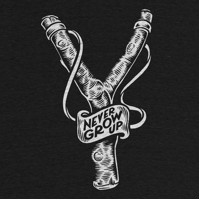 Never Grow Up by Anton Svensson #grow #illustration #up #never