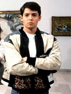 Topcelebsjackets brings a Memory from An All-Time Favorite Drama Series, Ferris Bueller's Day Off, may be on your Favorite too. Buy Now His Jacket. #matthewbroderick #ferrisbuellers #leatherjacket #ferrisbuellersdayoff #fashion #vintage #film #movie #teen #sale #love