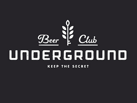 Underground Beer Club Logo | Search by Muzli