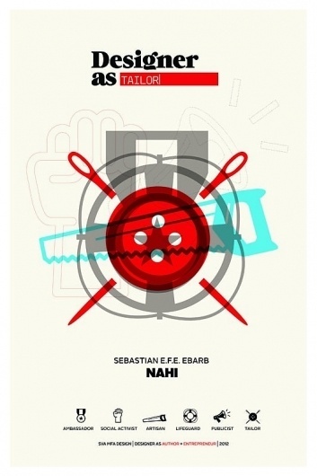 Designer As__________ — Imprint-The Online Community for Graphic Designers #graphicdesign #vector #poster