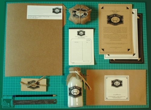 GARVO - Papelería para Quesos de Oveja Valle de Tango... #design #image #corporate #logo #layout #papelera