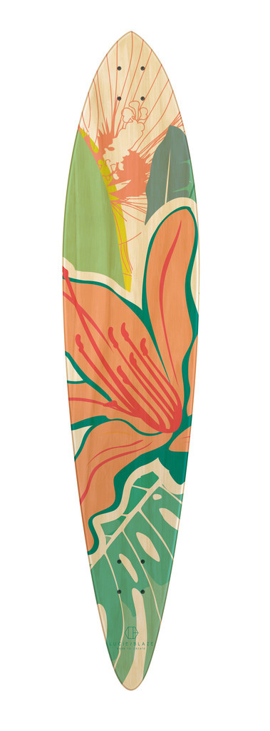 Lucie Blaze limited edition longboard